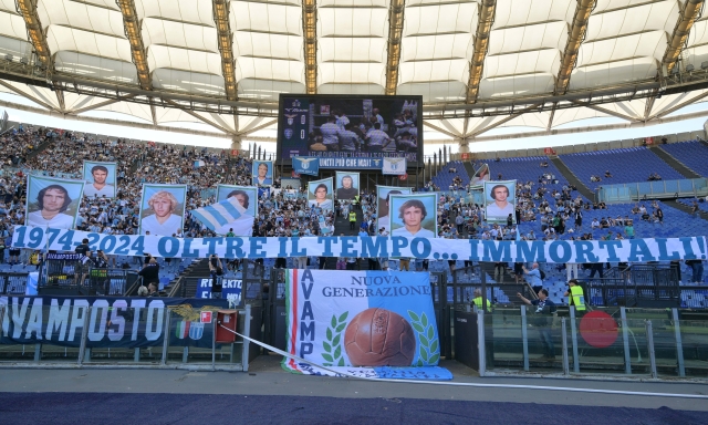 Dalla B alla vetta d’Italia in due anni: che festa all’Olimpico per la Lazio scudettata del ’74