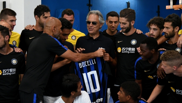 Bocelli: “La mia Inter esempio per tutti”