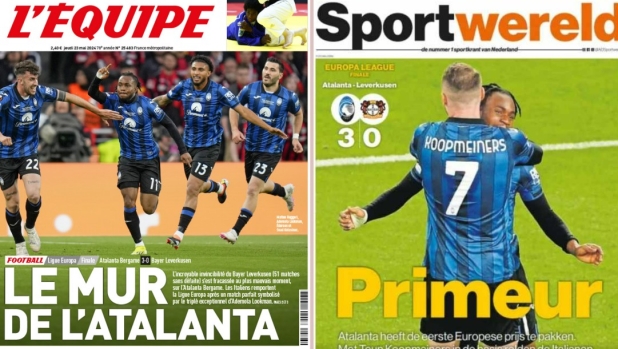 “Match perfetto”, “Lookman tronca la striscia di Xabi”: l’impresa dell’Atalanta sulla stampa estera