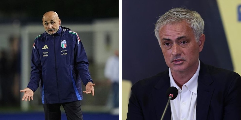 "Italia con poco talento": arriva la risposta di Spalletti a Mourinho