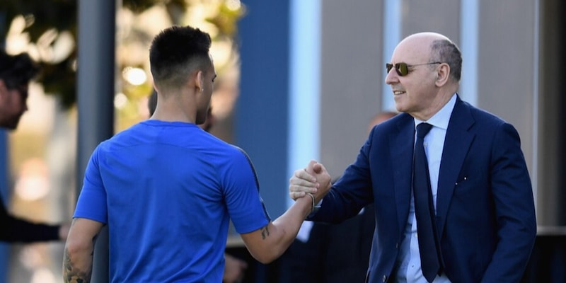 Inter, l’annuncio di Marotta sul rinnovo di Lautaro Martinez