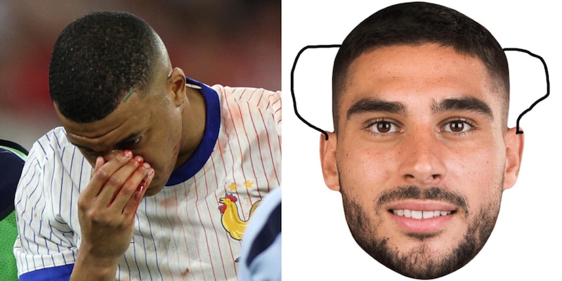 Maupay consiglia Mbappé per la maschera protettiva: la risposta è virale sui social