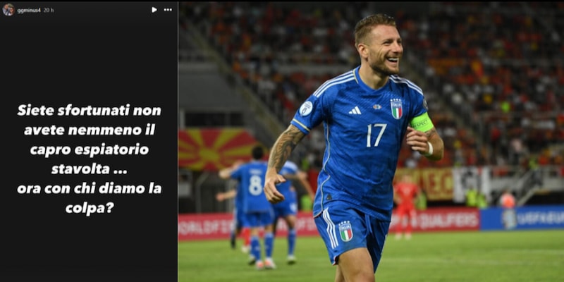 Italia eliminata, il fratello di Immobile attacca: “Ora a chi diamo la colpa?”