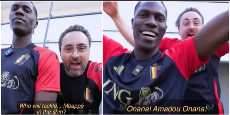 Bufera sul Belgio per un video contro Mbappé: “Chi lo prenderà a calci?”