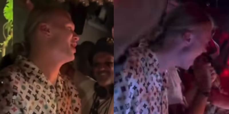 Haaland balla in discoteca a Marbella: il video è virale