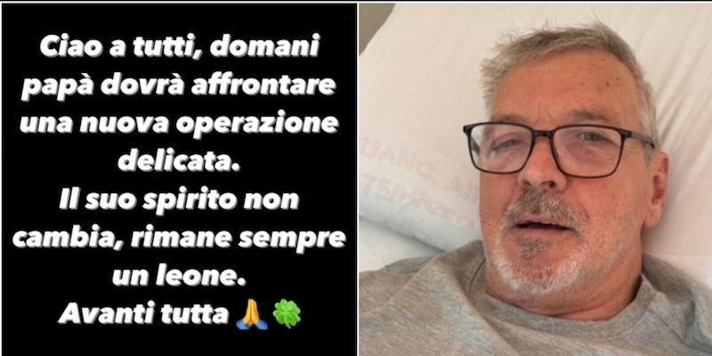 Stefano Tacconi, nuova operazione: l’annuncio del figlio sui social