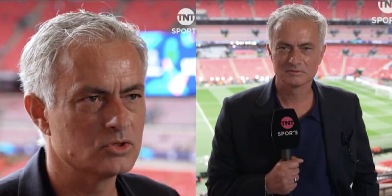 Mourinho esalta i tifosi della Roma durante un’intervista