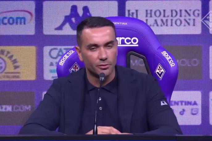Video, Palladino in conferenza stampa: “Da piccolo simpatizzavo Fiorentina…”
