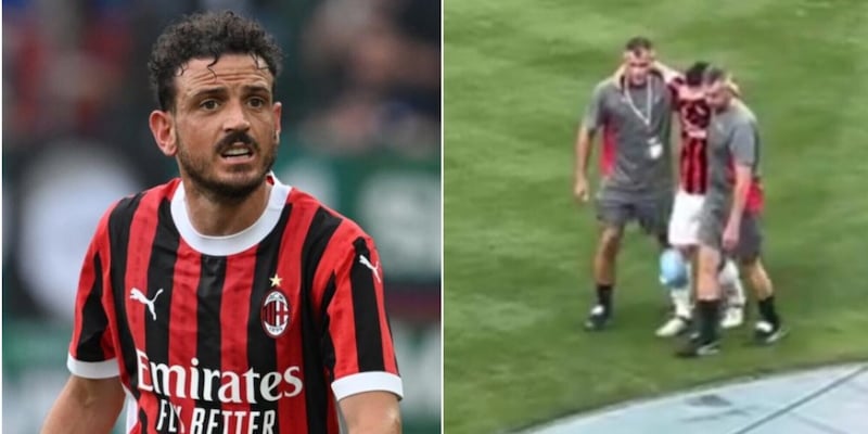 Florenzi shock: esce in lacrime dopo l’infortunio al ginocchio. Milan in ansia