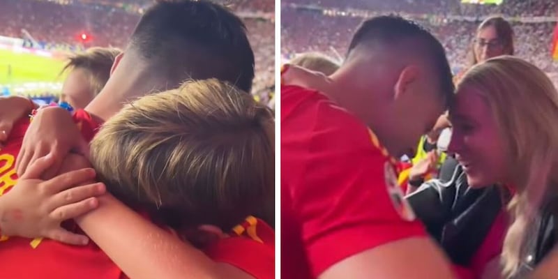 Morata e il dolce gesto verso la moglie dopo la vittoria agli Europei: la foto è commovente