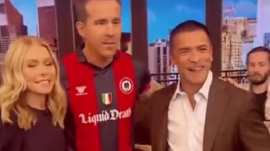 Ryan Reynolds con la maglia del Campobasso in tv: il motivo