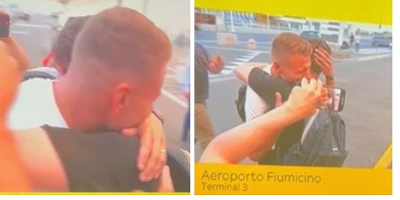 Immobile lascia la Lazio, l'abbraccio in lacrime al tifoso è da brividi