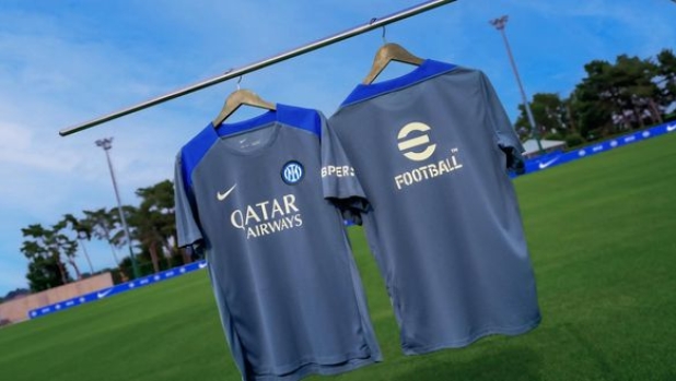 Inter, nuovo sponsor per il kit d'allenamento: si rafforza la partnership con Qatar Airways