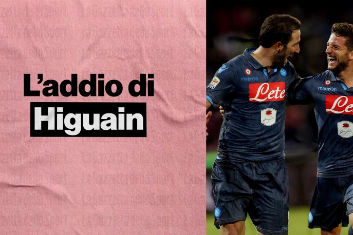 Mertens racconta l’addio di Higuain al Napoli: "Eravamo tristi"