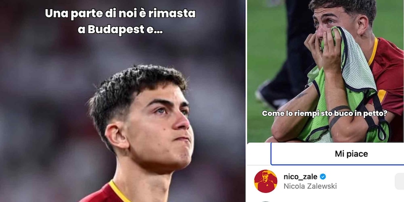 Dybala e il video da brividi sull’addio: like a sorpresa di Zalewski