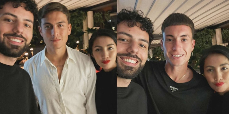 Dybala e Soulé, serata insieme in un locale a Roma