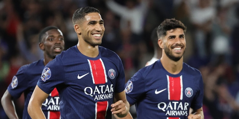 Psg a valanga sul Montpellier: 6-0. In gol Hakimi