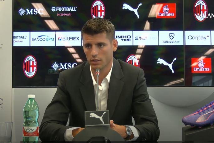 Morata: "Nessun club mi ha voluto così tanto come il Milan"