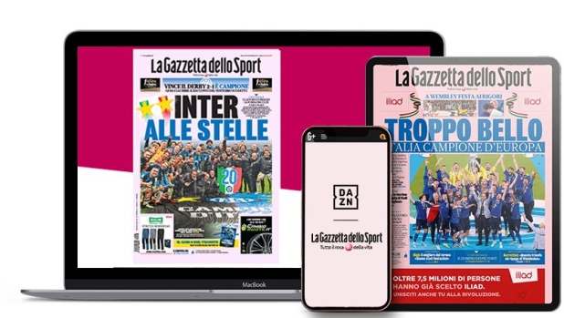 Agli abbonati Dazn la Gazzetta digitale senza costi aggiuntivi