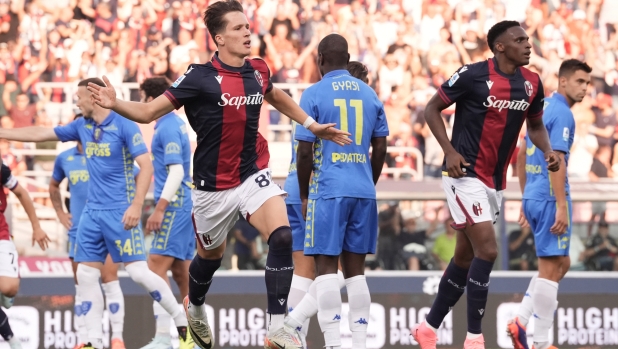 LIVE Bologna-Empoli 1-1: Fabbian la sblocca, ma Gyasi pareggia subito di petto!