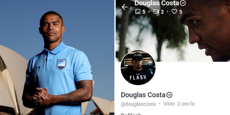 Douglas Costa sbarca su OnlyFans: l’annuncio dell’ex Juve