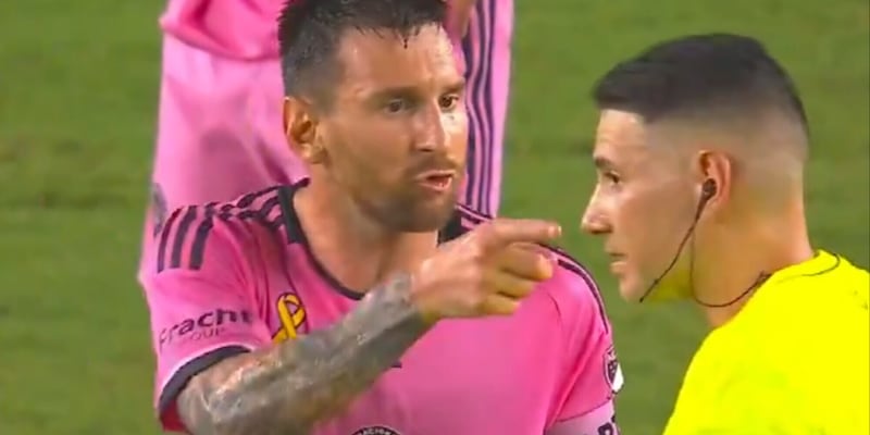 Messi, gol con l’Inter Miami e furia contro l’arbitro: “Sei un figlio di p…”