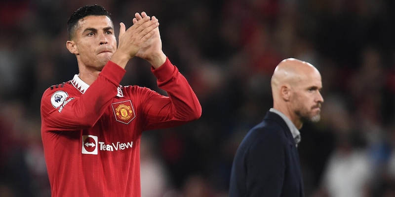 Ronaldo critica il Manchester United: la dura risposta di Ten Hag