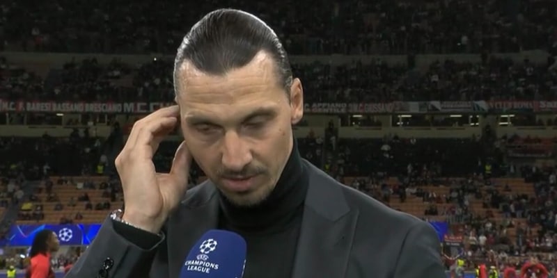 Ibrahimovic, la dura frase prima della Champions in diretta tv: “Quando il leone torna…”