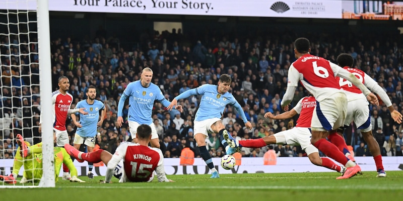 Premier League, gol e spettacolo in Manchester City-Arsenal