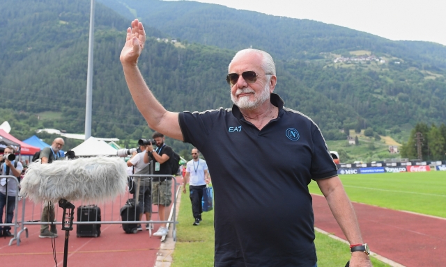 De Laurentiis: "Napoli senza debiti, mai… E ora abbiamo uno dei tecnici più forti al mondo"