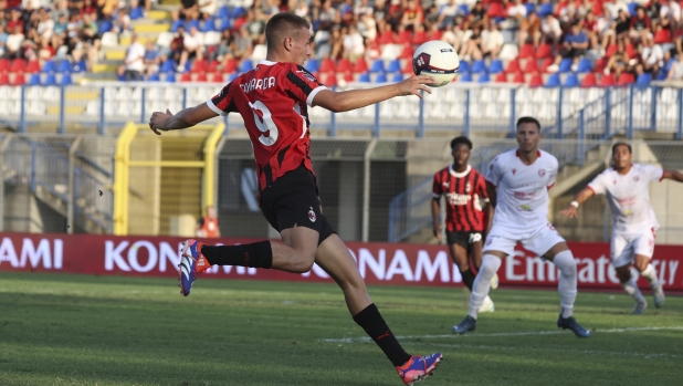 Camarda, primo storico gol del Milan Futuro