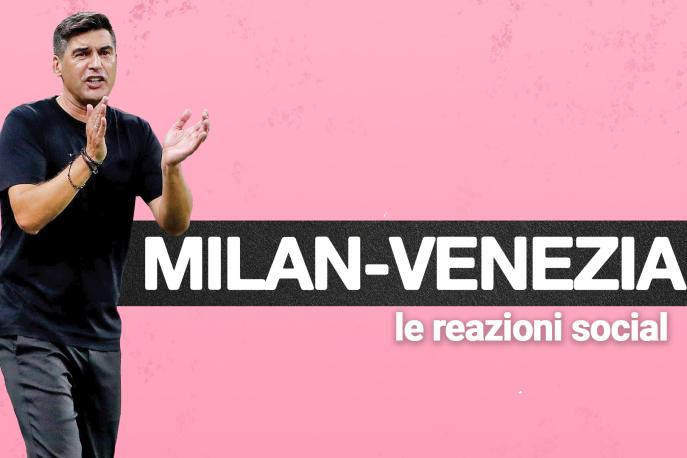 Milan-Venezia, prima vittoria di Fonseca con i rossoneri: le reazioni social