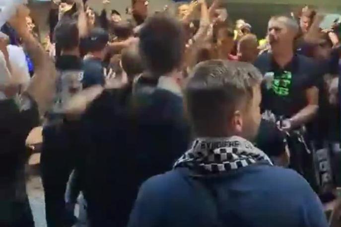 "La capolista se ne va": tifosi dell'Udinese in delirio