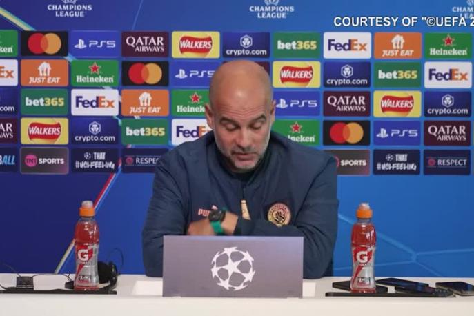 Guardiola: "Lautaro da Pallone d'Oro? Vi dico cosa penso"