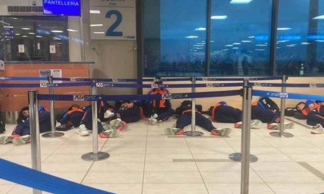 Trapani, guasto all'aereo: la Juve Next Gen dorme in aeroporto