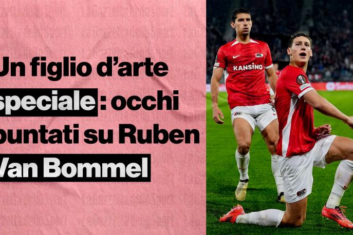 Il padre è un ex Milan, lui è esploso in Olanda: la Serie A deve seguire Ruben Van Bommel