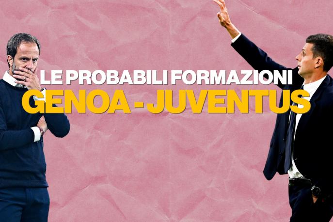 Perin titolare e sorpresa Rouhi: le probabili formazioni di Genoa-Juve