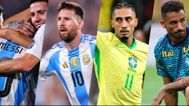 Argentina e Brasile show: Messi spaziale, Raphinha doppietta, Danilo in panchina 90′