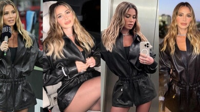 Diletta Leotta, mini dress e trasparenze a San Siro: quanto vale l’outfit