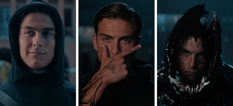 Dybala si trasforma in….Venom: la Joya protagonista del nuovo spot