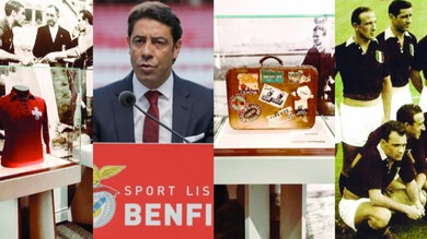 “Grande Torino sempre vivo”, Rui Costa commosso: i cimeli a casa Benfica