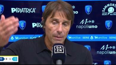 Conte: “Abbiamo meritato di passare in vantaggio, dobbiamo festeggiare perché…”