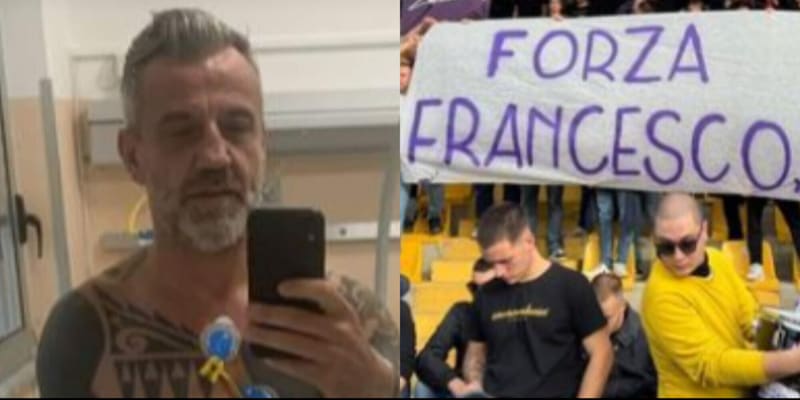 Flachi ricoverato: l’omaggio dei tifosi della Fiorentina