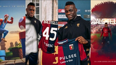 Balotelli ufficiale al Genoa, è subito show: comunicato e presentazione