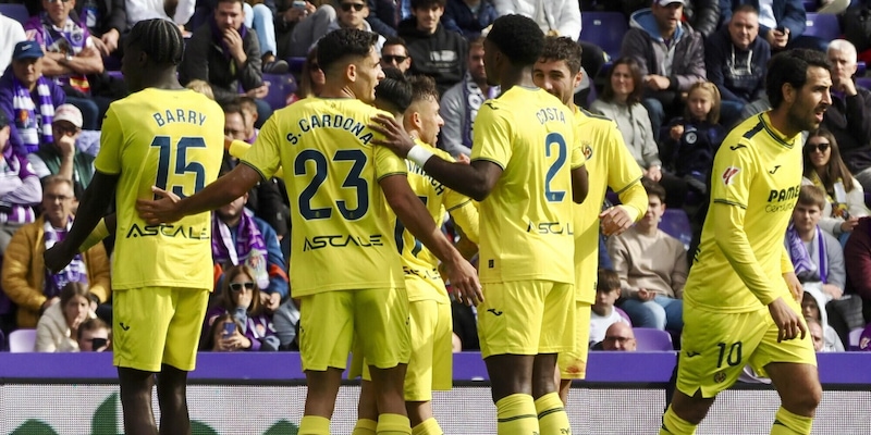 Liga, il Villarreal passa a Valladolid e vola al terzo posto