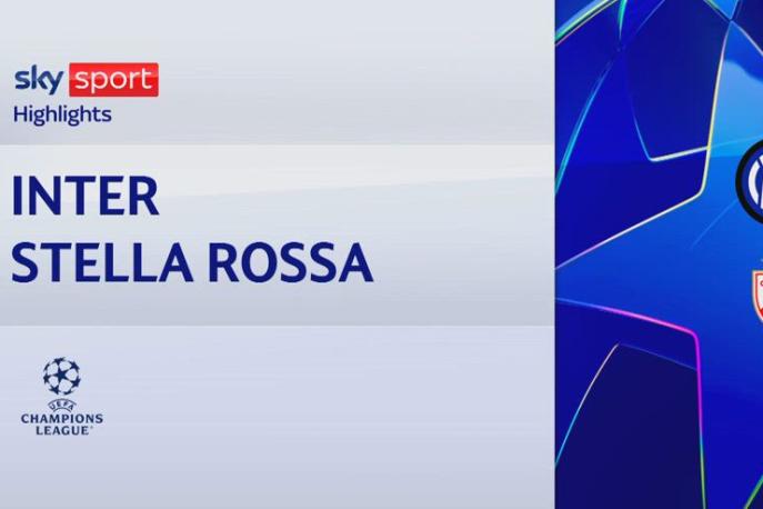 Inter-Stella Rossa 4-0: gol e highlights