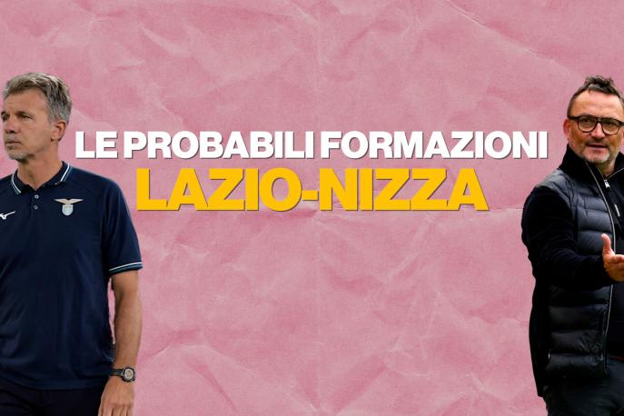 Lazio-Nizza: le probabili formazioni di Baroni e Haise