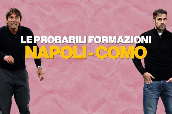 Napoli-Como, le probabili formazioni: ci sono Cutrone e Lukaku, sarà sfida sulle fasce