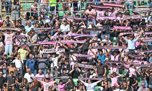 Palermo e Sampdoria, tifosi da Serie A. E nella top 30 per media spettatori c'è il Catania dalla C