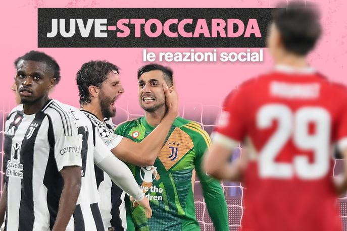 Champions League, Juve-Stoccarda 0-1: le reazioni social